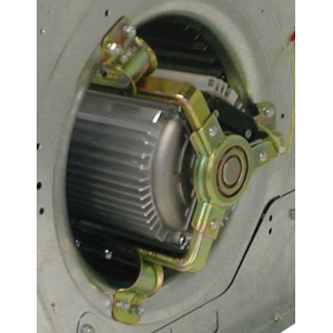 Special anti-vibration motor mounting