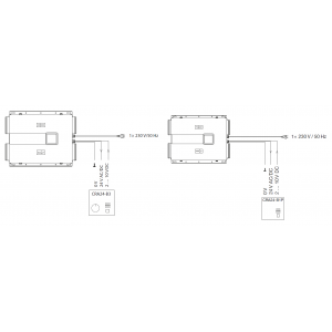 schéma zapojení boxu a prostorového ovladače