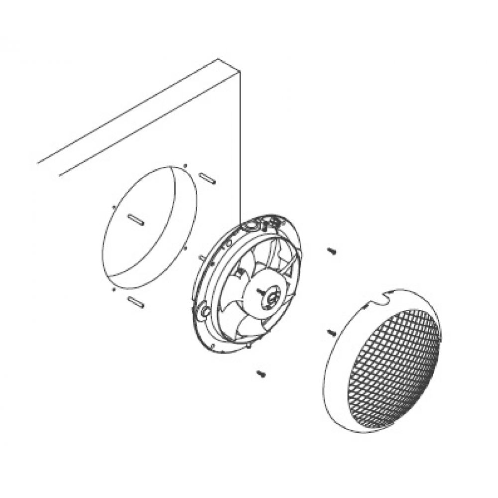 inštalácia ventilátora do steny