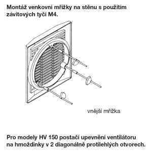 vonkajšia mriežka