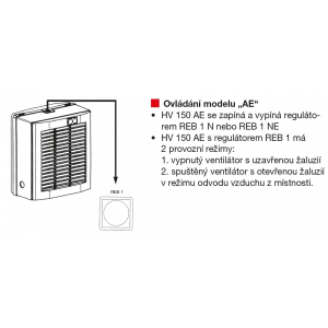 operating mode HV 150 AE