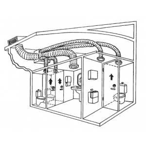 Beispiel für den Einsatz von Ventilatoren