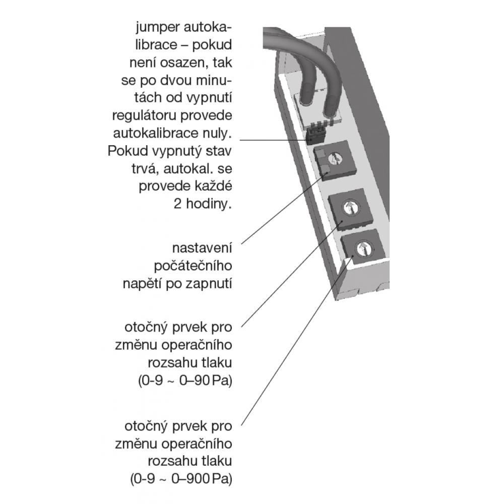 pressure sensor &ndash; hose connection