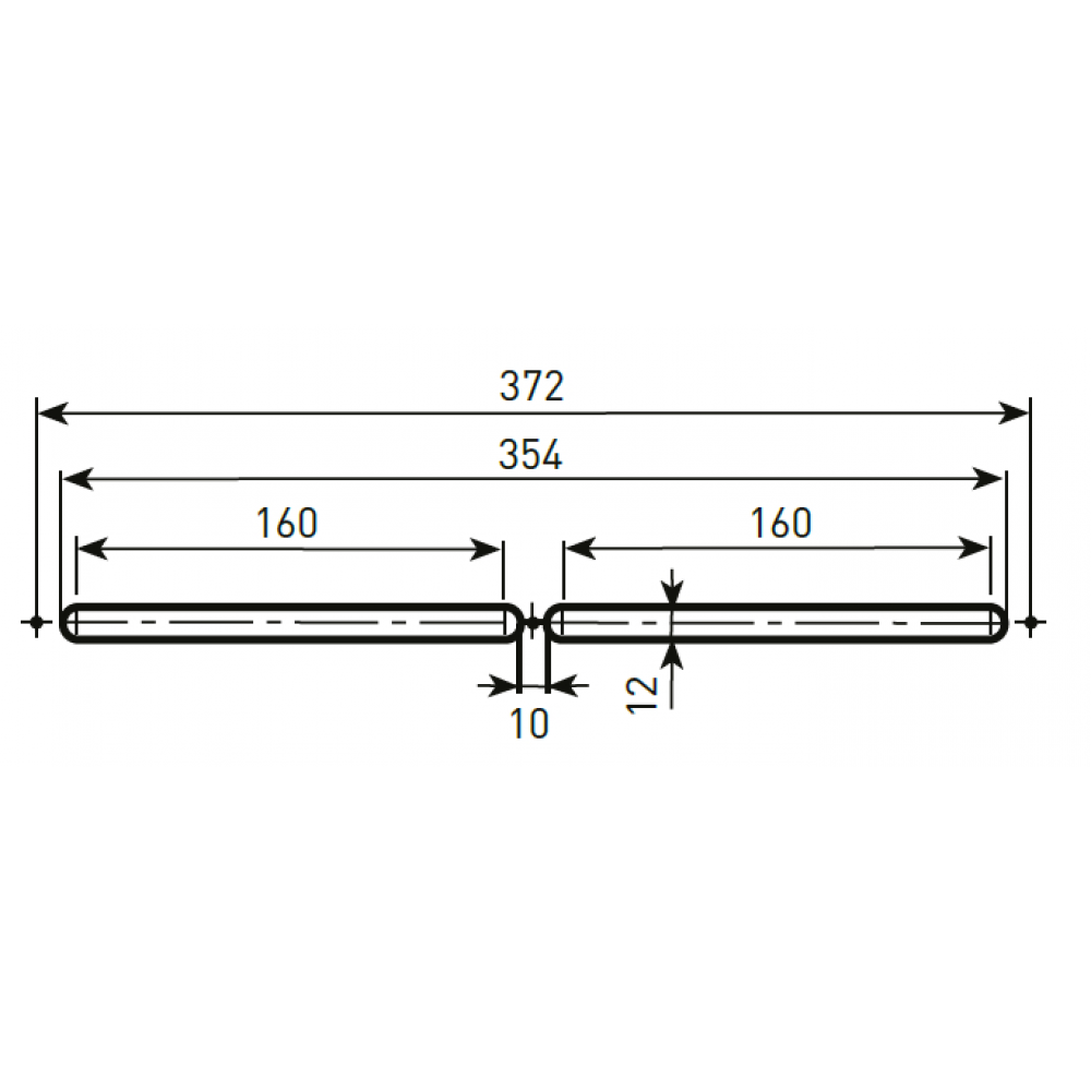 the size of the mounting holes and air passage openings in the window frame