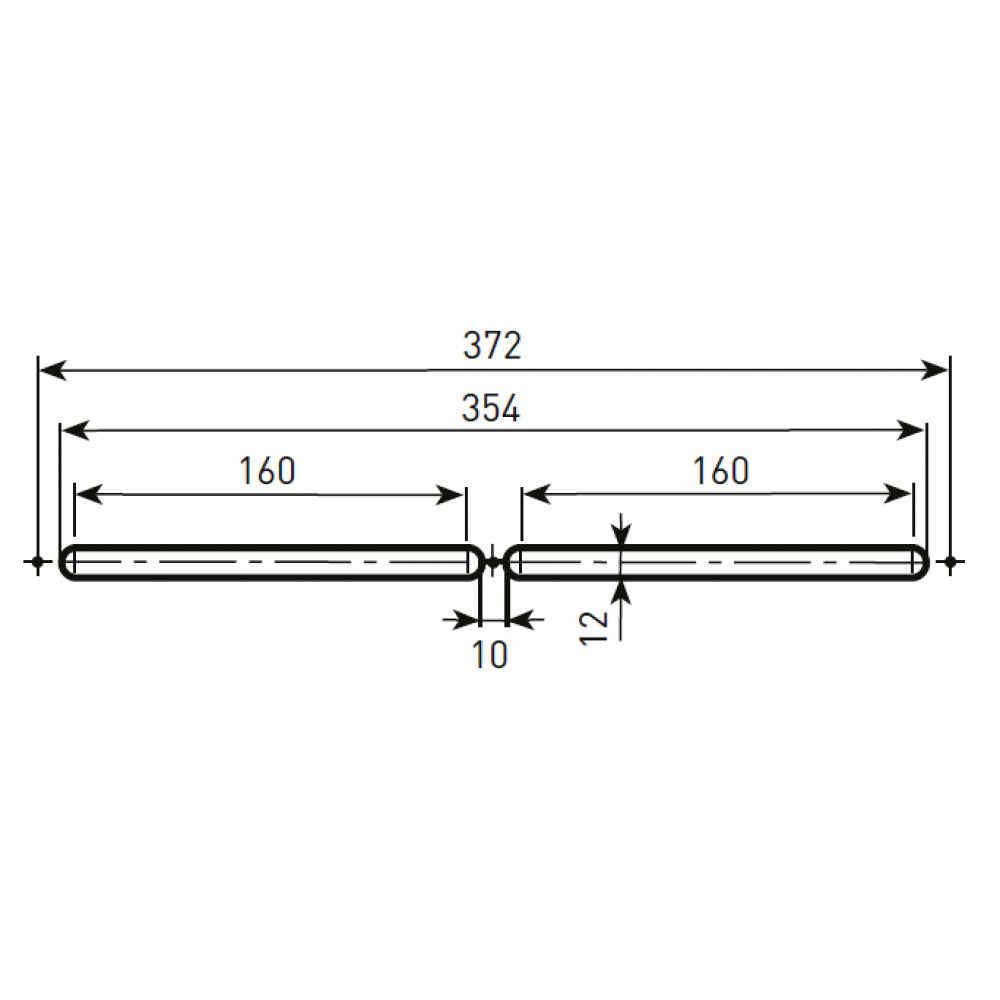 the size of the mounting holes and air passage openings in the window frame