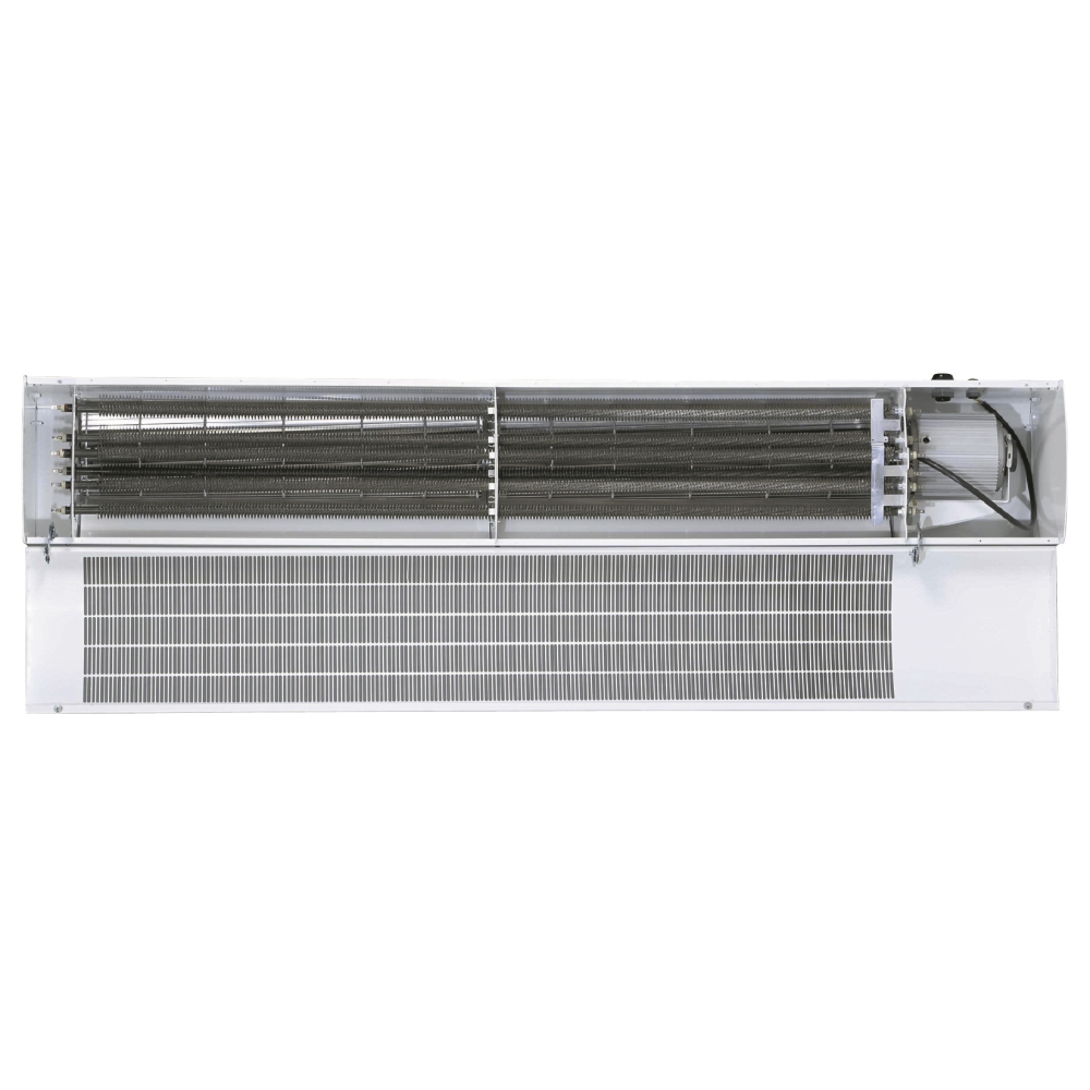 výklopný přední panel pro snadné elektrické připojení