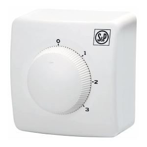 3-speed controller included, dimensions WxHxD 80x80x70 mm