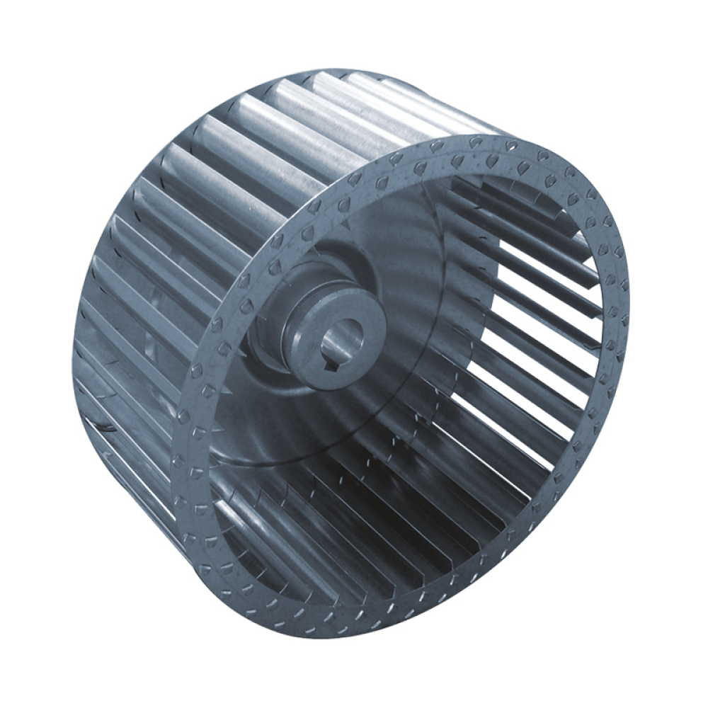 statically and dynamically balanced impeller