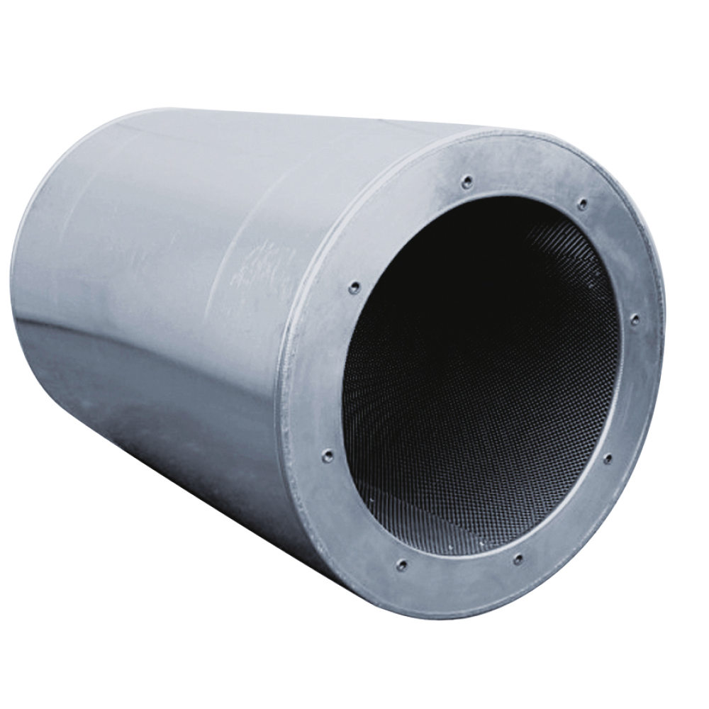 pipe silencer without core