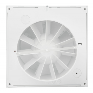 S&P fan impellers are equipped with a steel spring to prevent the impeller from slipping off the motor shaft during thermal overload of the motor