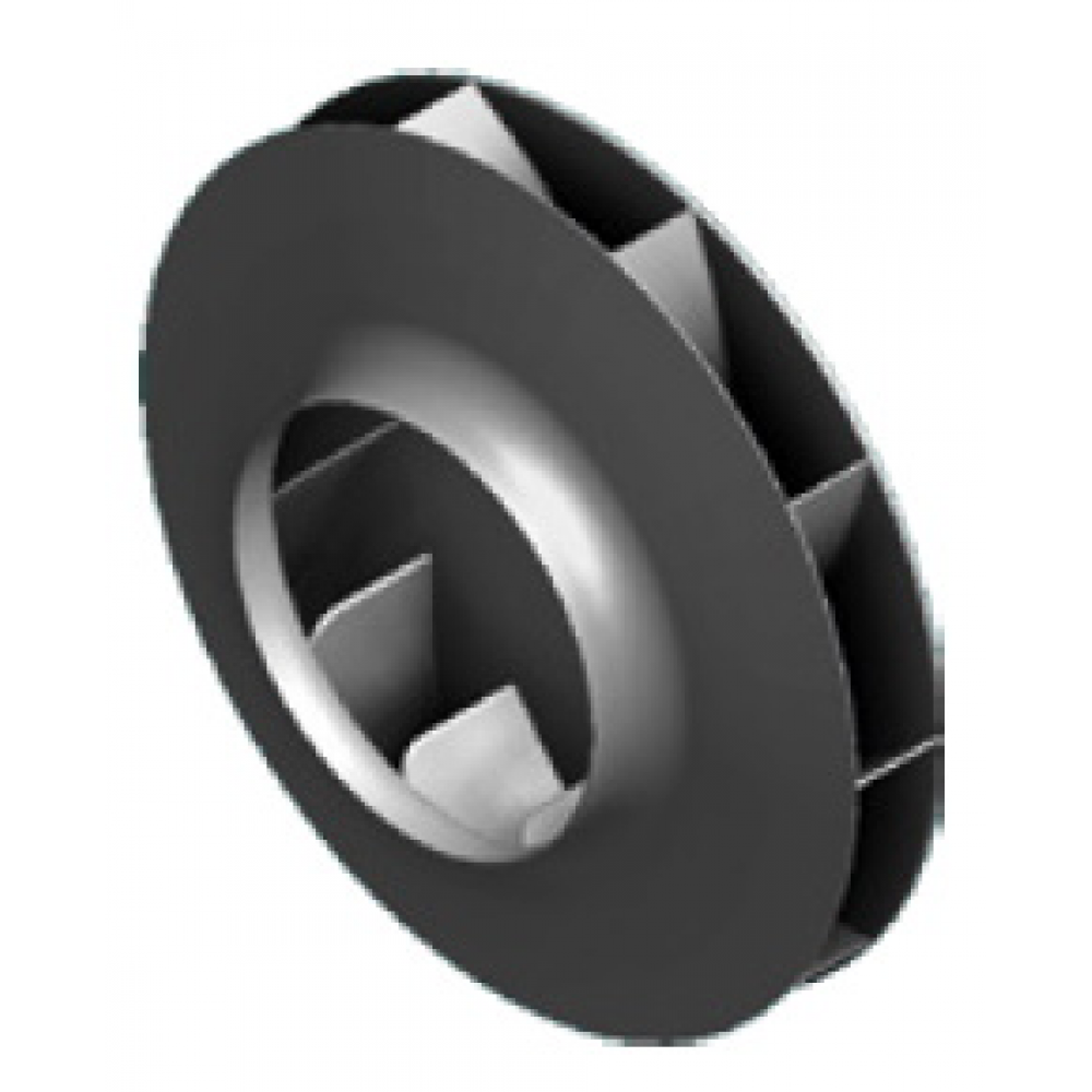  impeller with backward curved blades