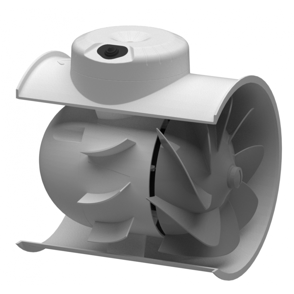 Optimised discharge rectifier to increase performance and reduce noise