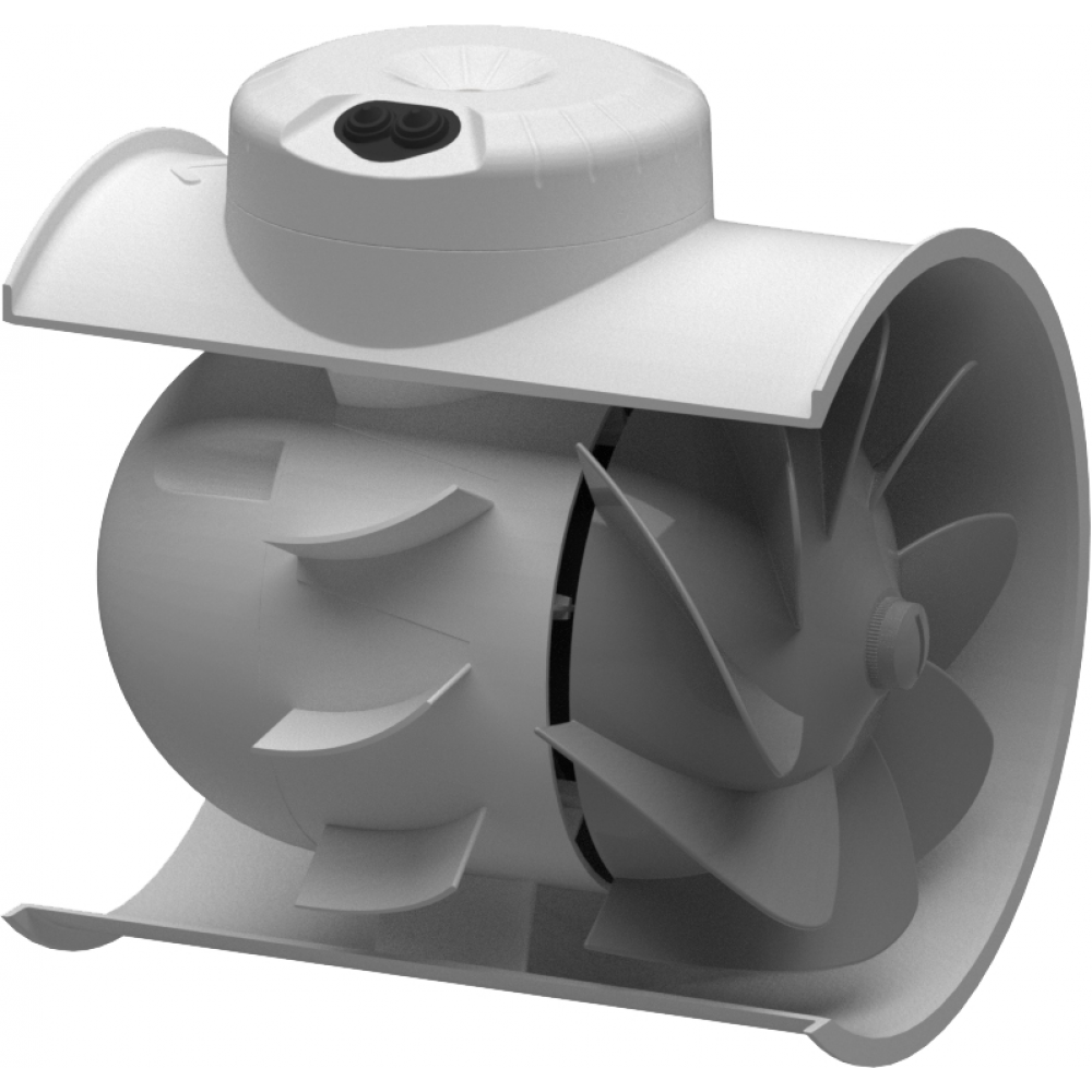 Optimised discharge rectifier to increase performance and reduce noise