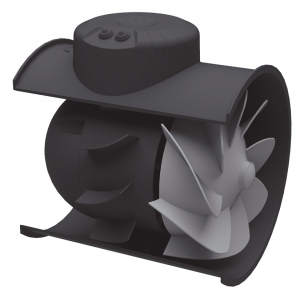 Optimised discharge rectifier to increase performance and reduce noise