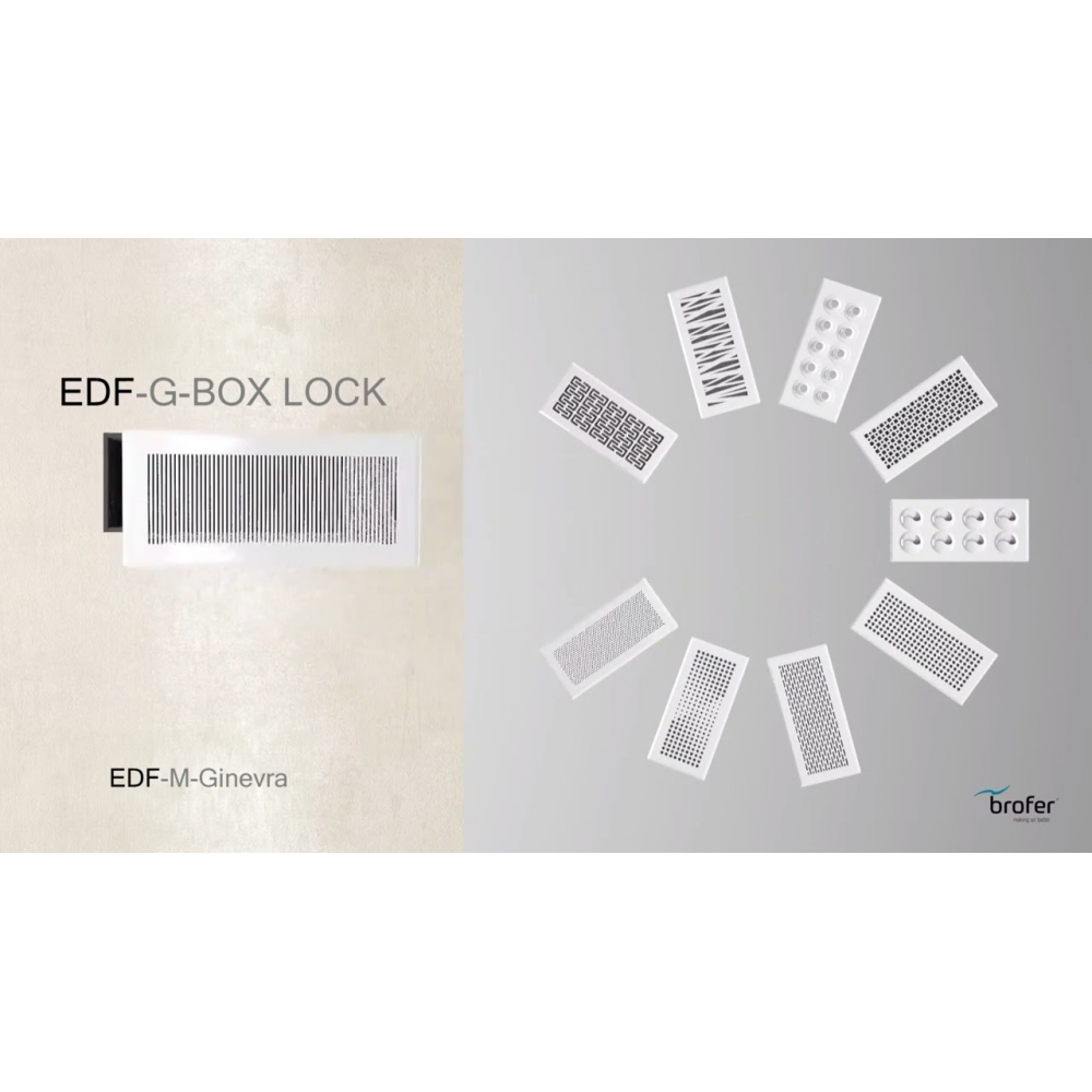 designové mřížky EDF-M