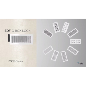 designové mřížky EDF-M