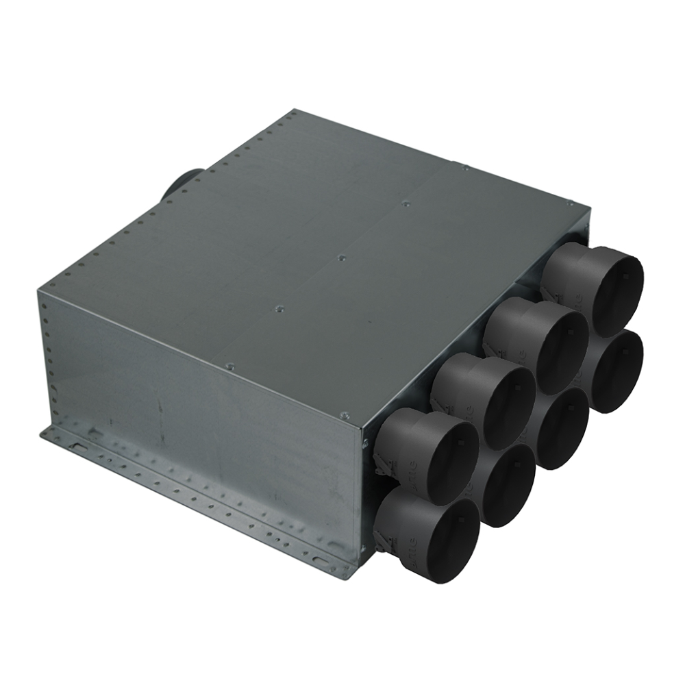 U Box Lock EDF-U-BOX 160/8 LOCK dvouřadý rozdělovací box s horizontálním ...